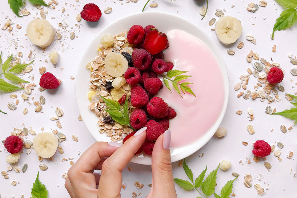 Hormone Dietitian Drinking Smoothie